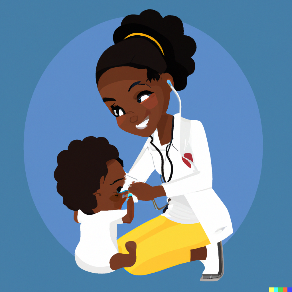 black pediatrician